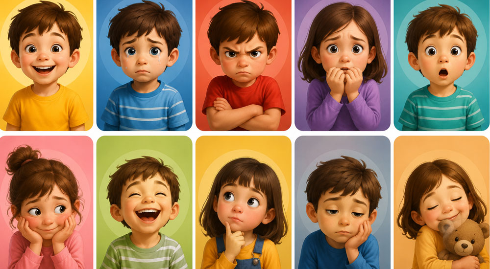 احساسات کودک