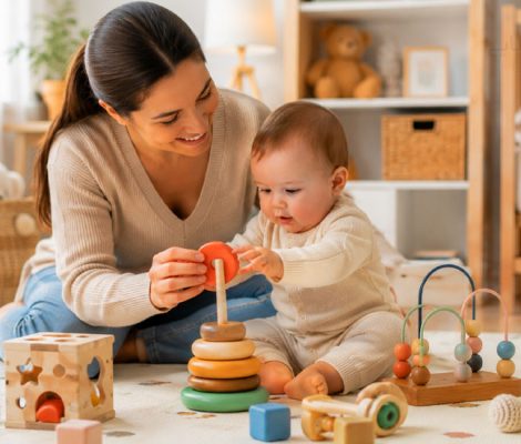 بازی های مغز ساز نوزاد