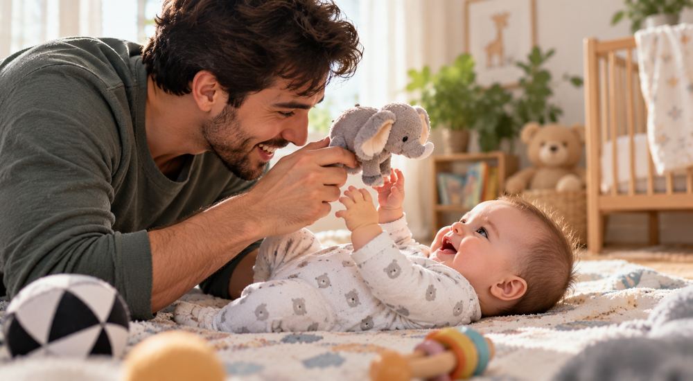 بازی برای نوزاد 1 الی 3 ماهه