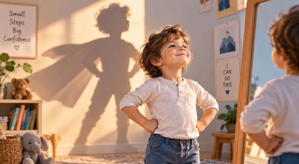 افزایش اعتماد به نفس کودک
