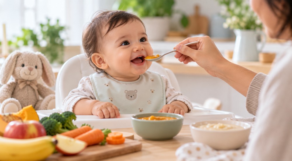 غذای کمکی نوزاد